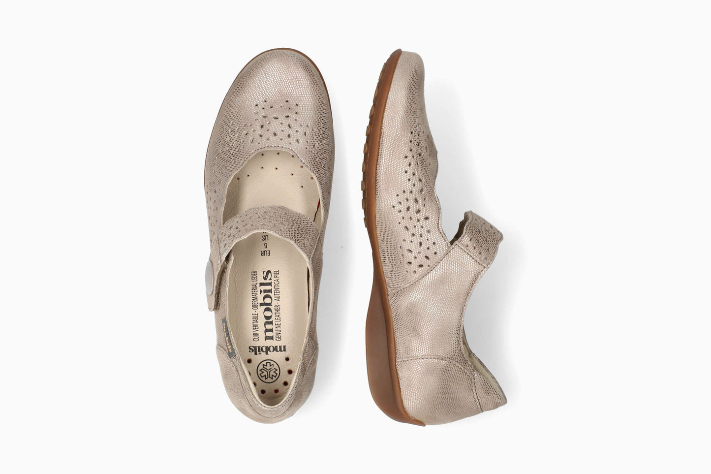 Fabienne - Light Taupe Women Ballerinas