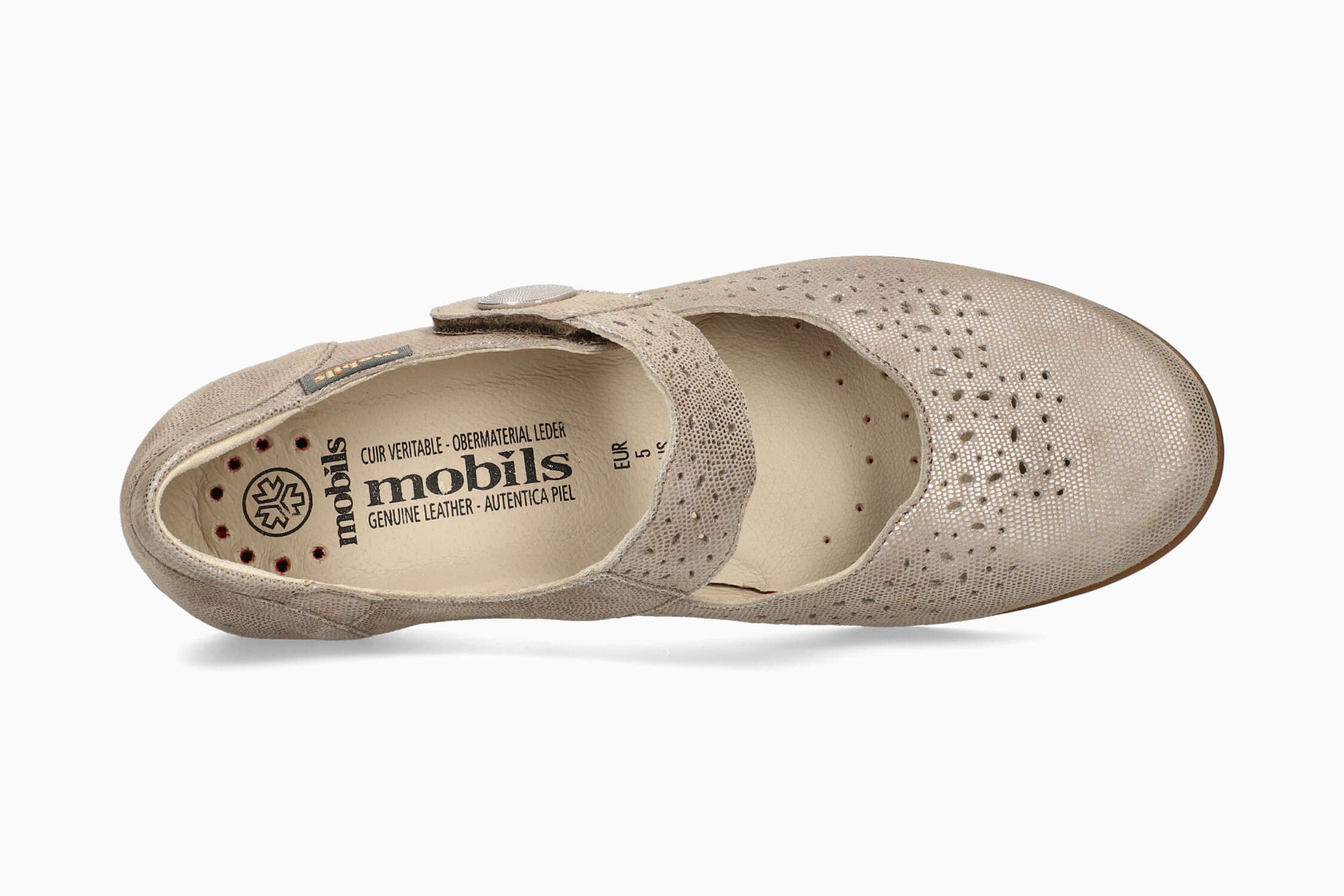 Fabienne - Light Taupe Women Ballerinas