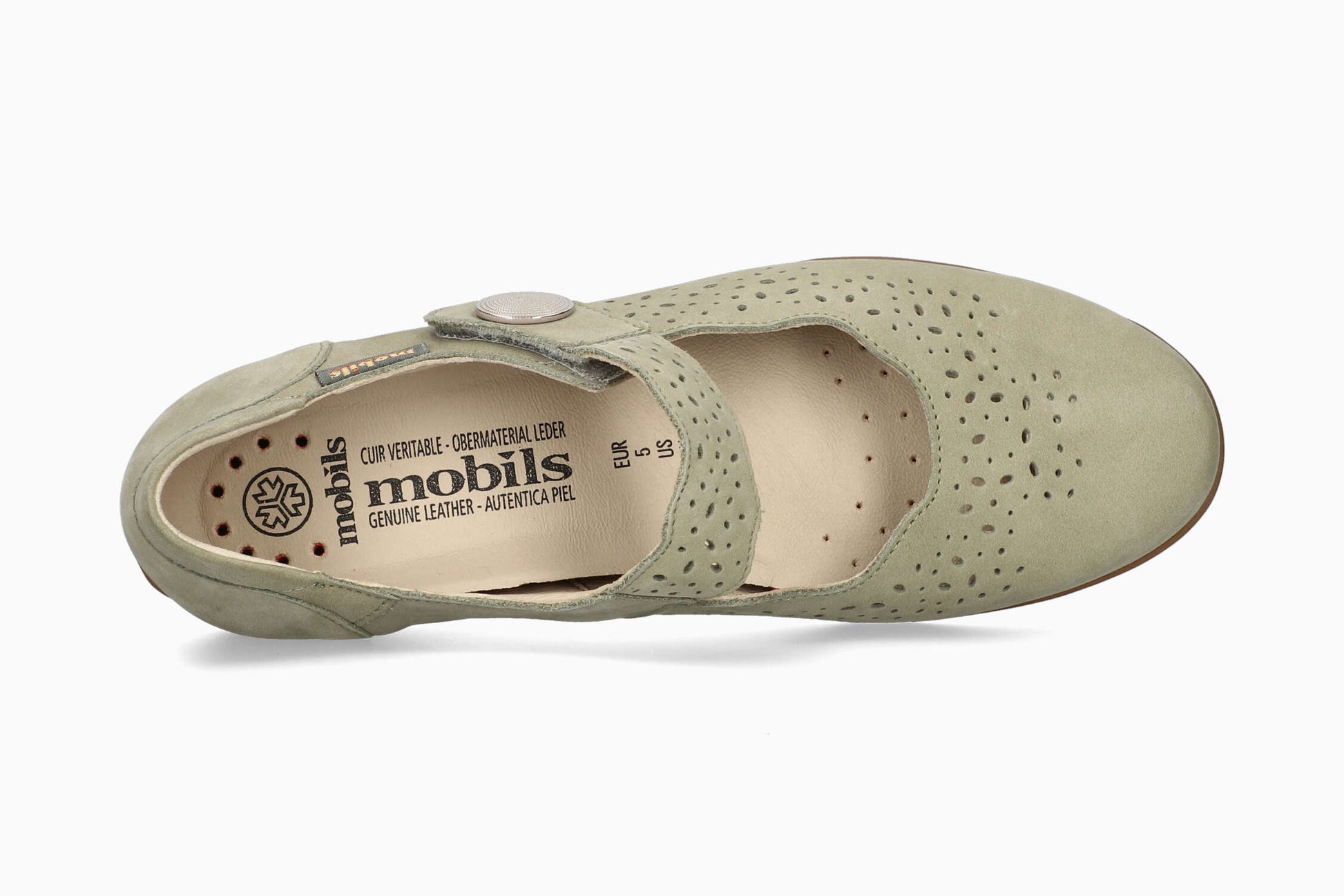 Fabienne - Light Khaki Women Ballerinas