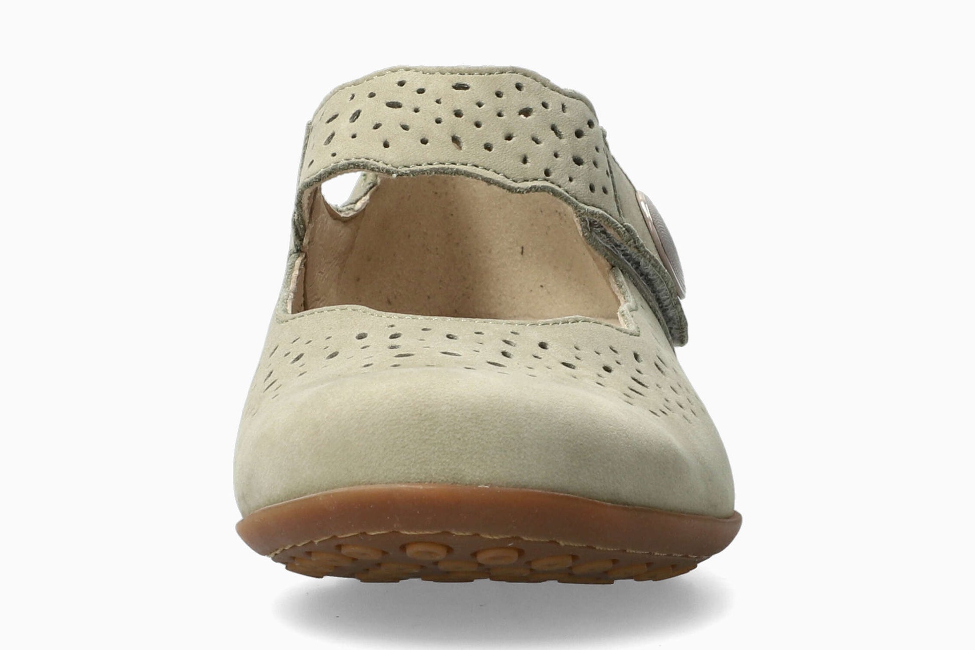 Fabienne - Light Khaki Women Ballerinas