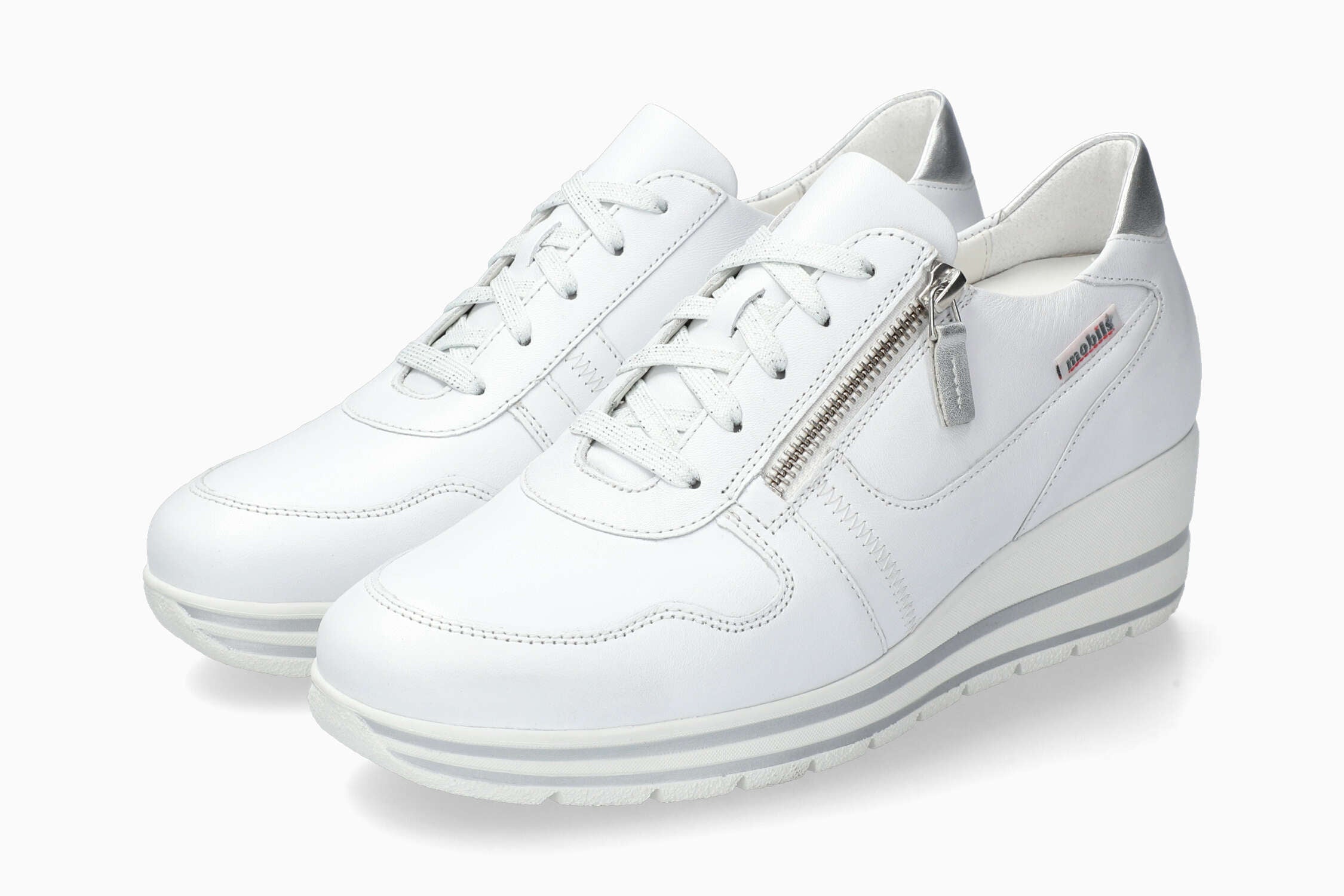 Abby - White Women Sneaker