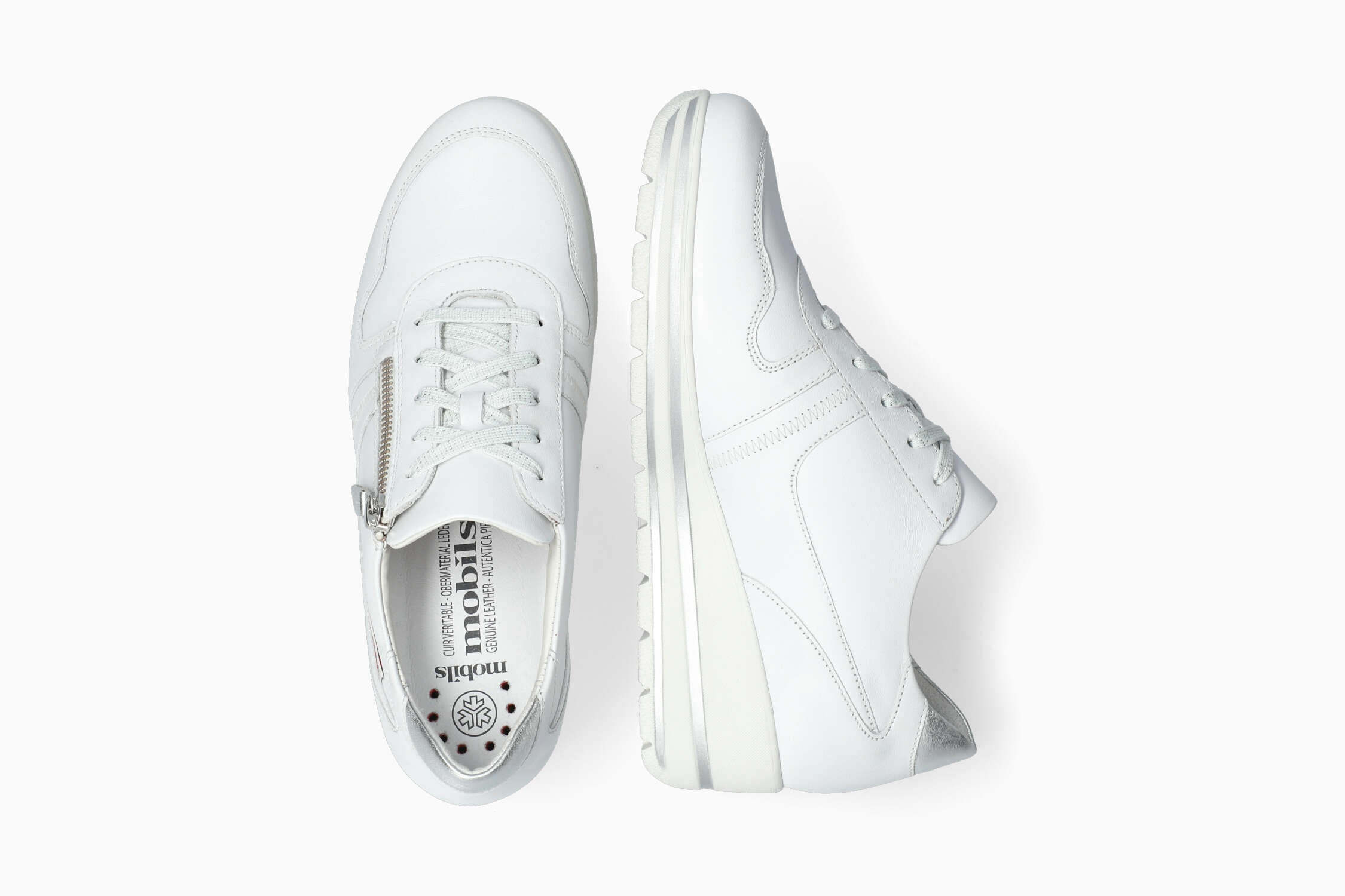 Abby - White Women Sneaker