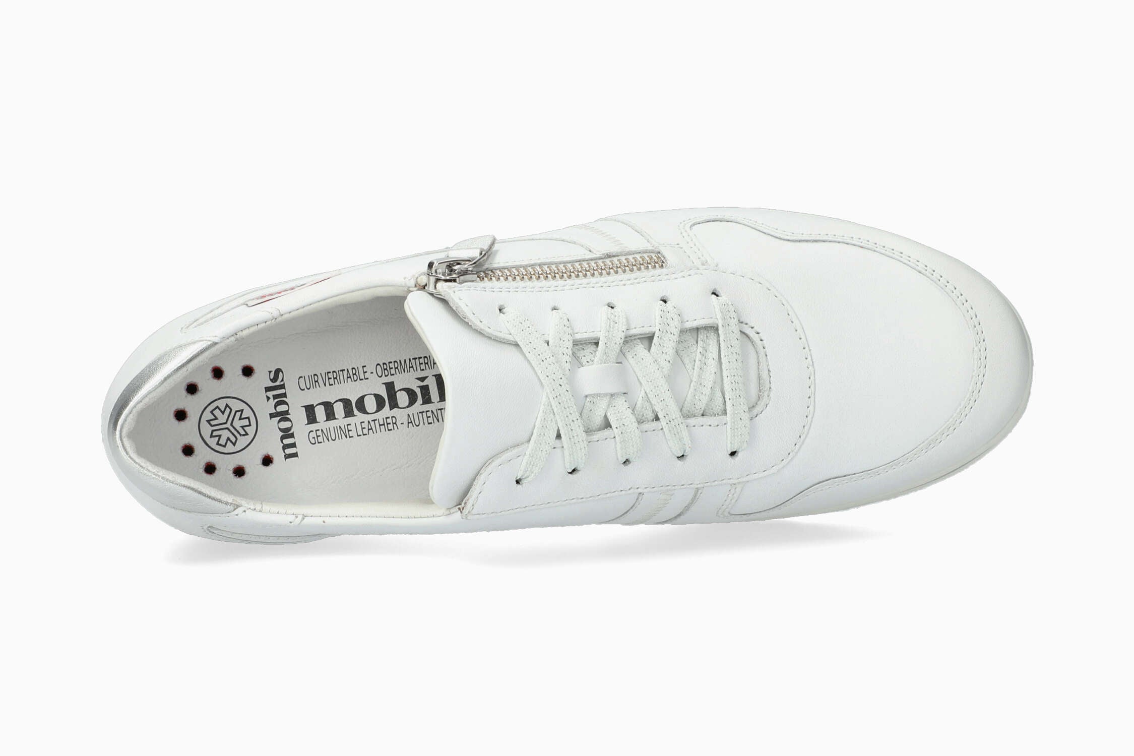 Abby - White Women Sneaker