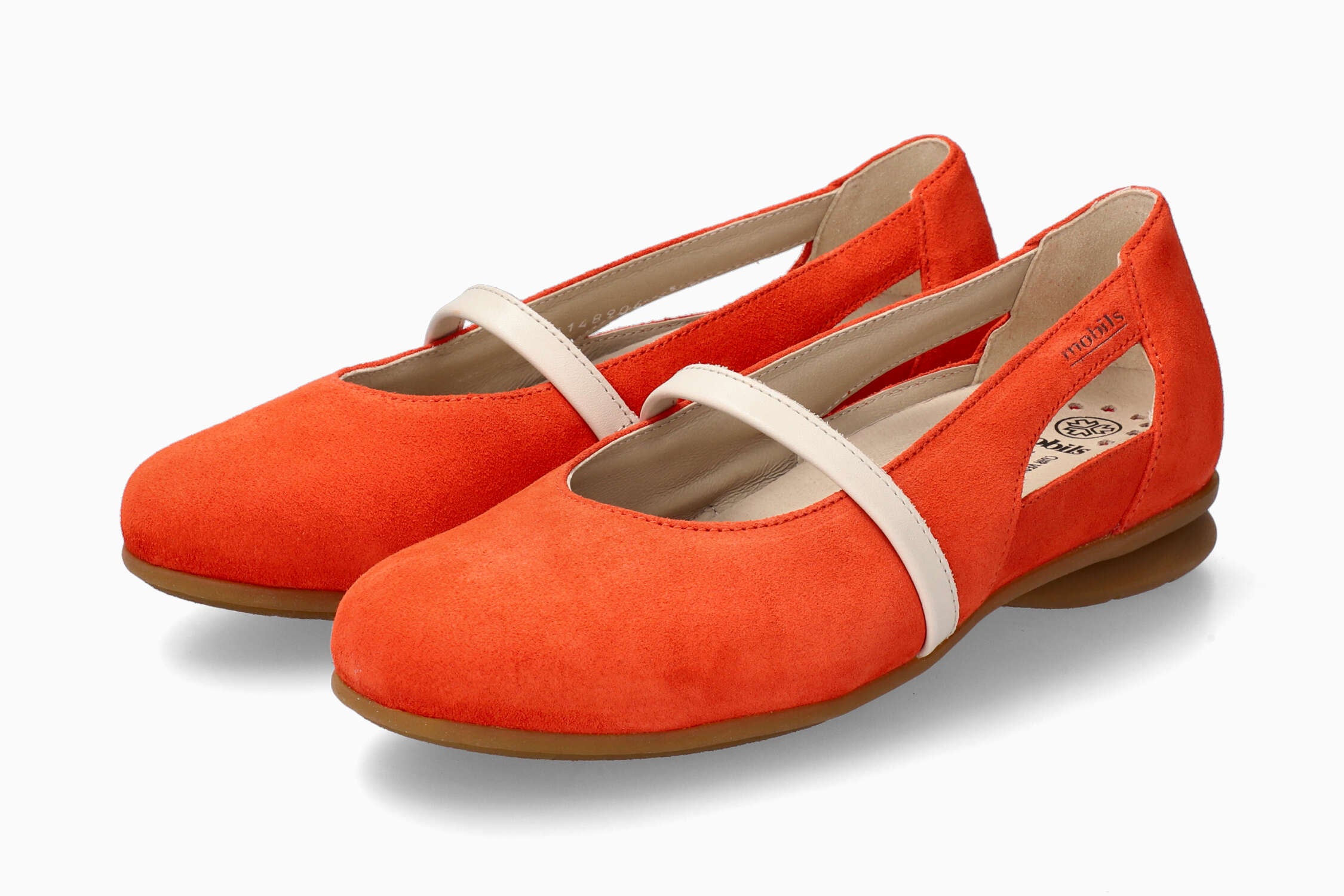Samya - Tangerine Women Ballerinas