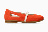 Samya - Tangerine Women Ballerinas