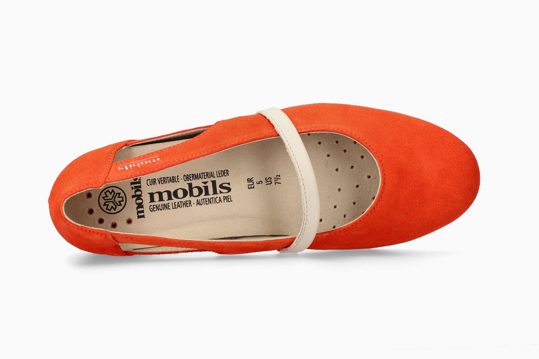 Samya - Tangerine Women Ballerinas