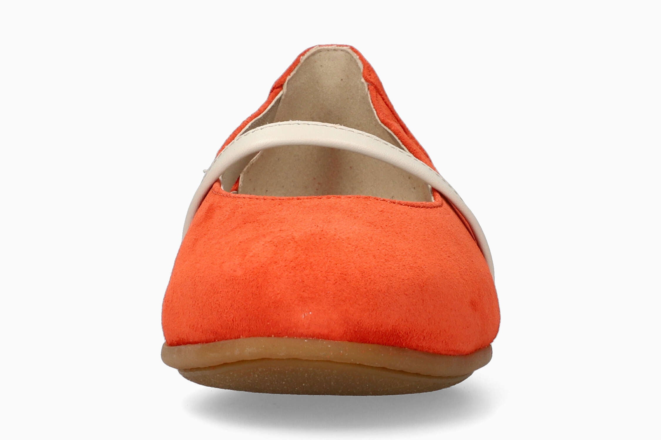 Samya - Tangerine Women Ballerinas