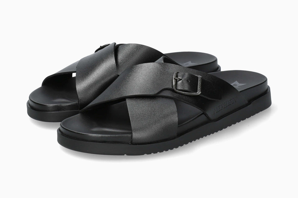 Giulio - Black Men Sandals