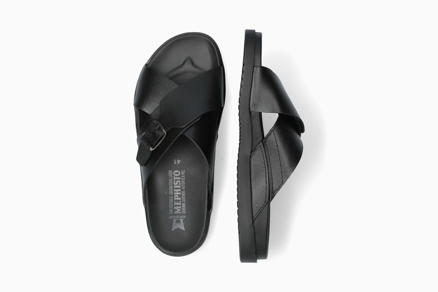 Giulio - Black Men Sandals