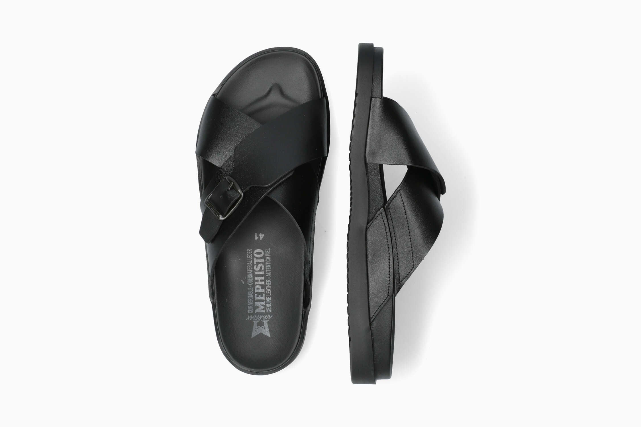 Giulio - Black Men Sandals