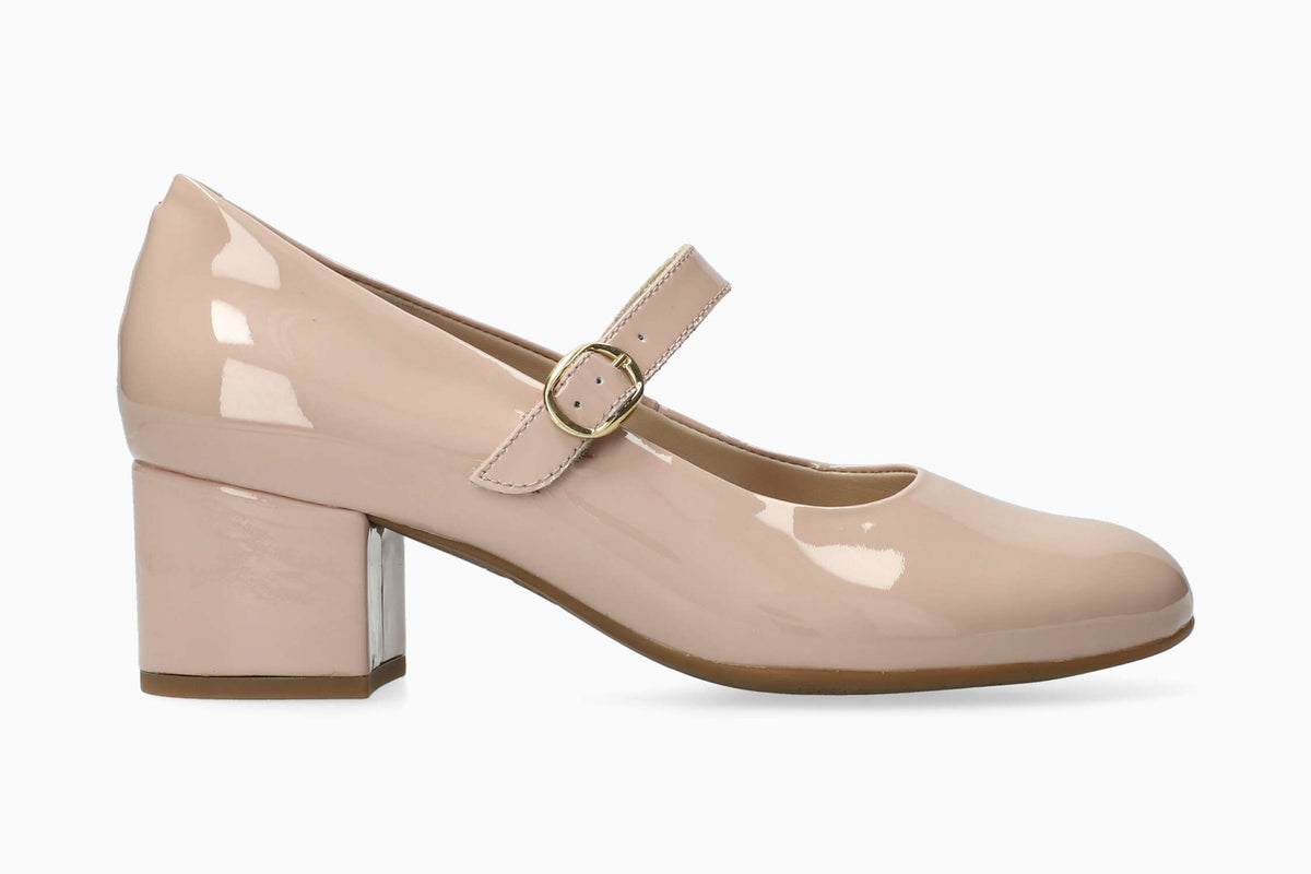 Mocassins Femme Taille 36 En Cuir Rose Nude, Talon Bas, Semelle Cuir - Fabriqué En Italie, Neuf Avec Emballage