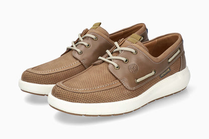 Jozio - Taupe Men Boat Shoes
