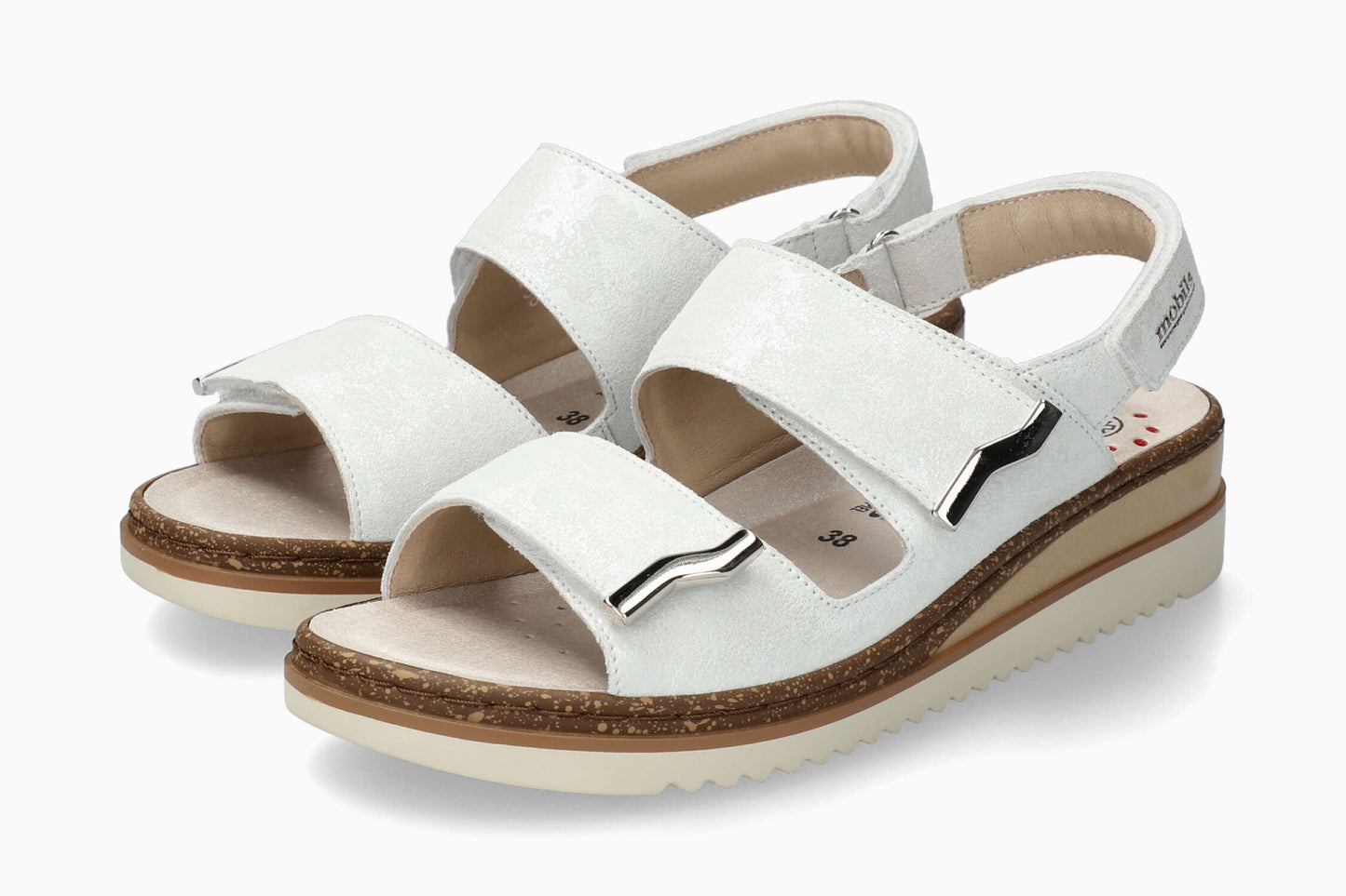 Darcie - White Women Sandals