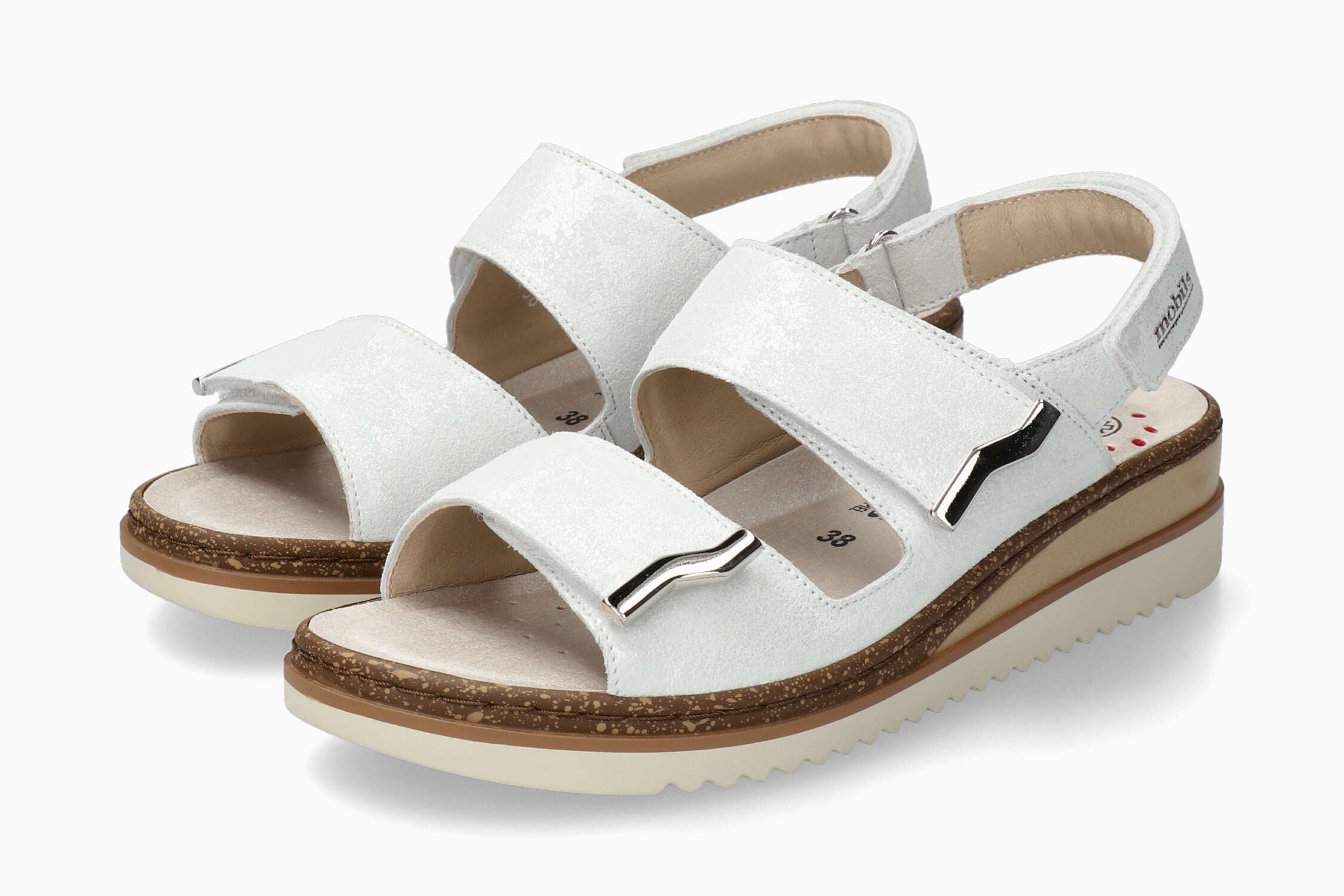 Darcie - White Women Sandals