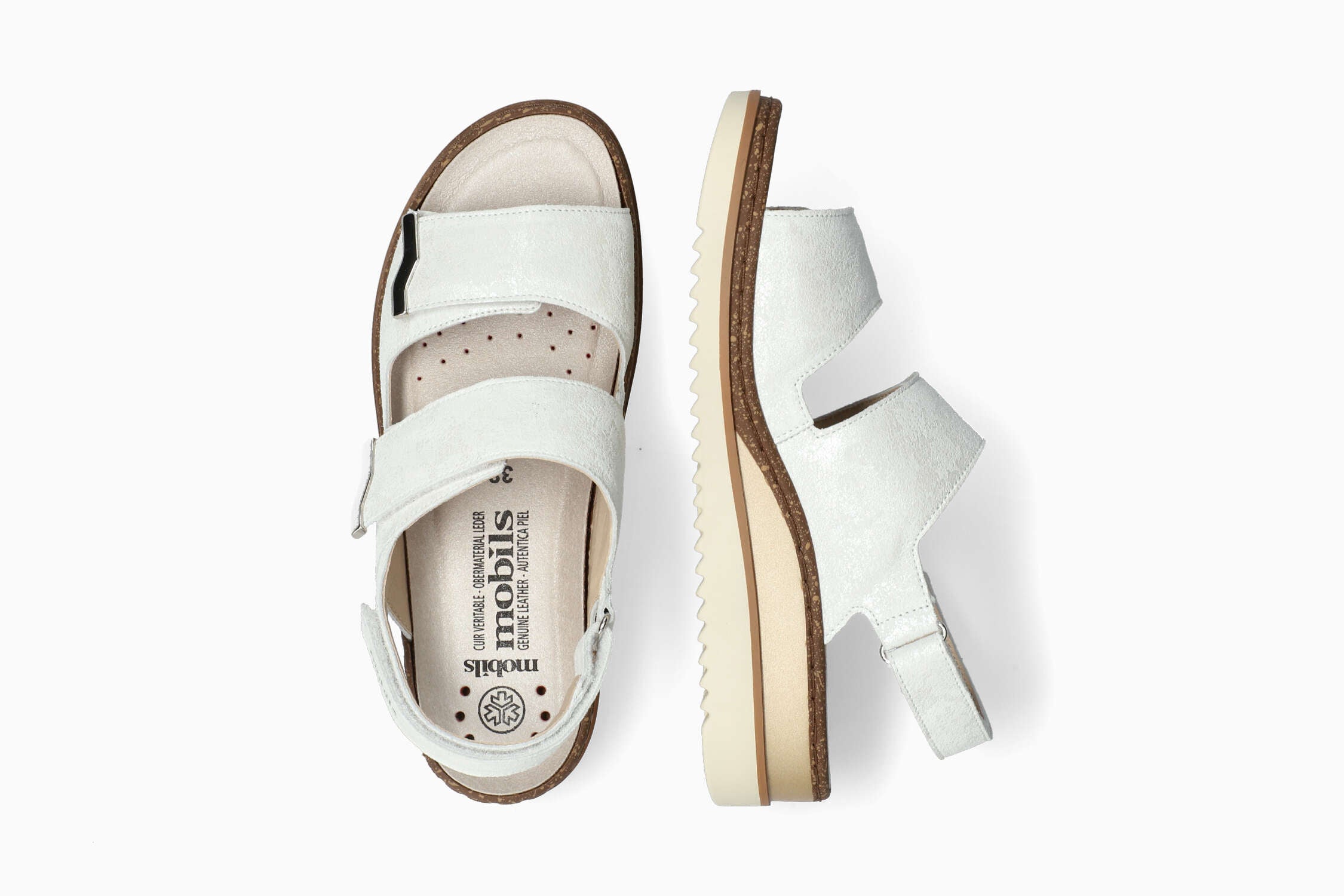 Darcie - White Women Sandals