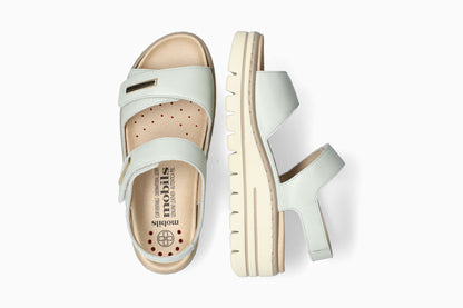 Clem - Eucalyptus Women Sandals With Heel