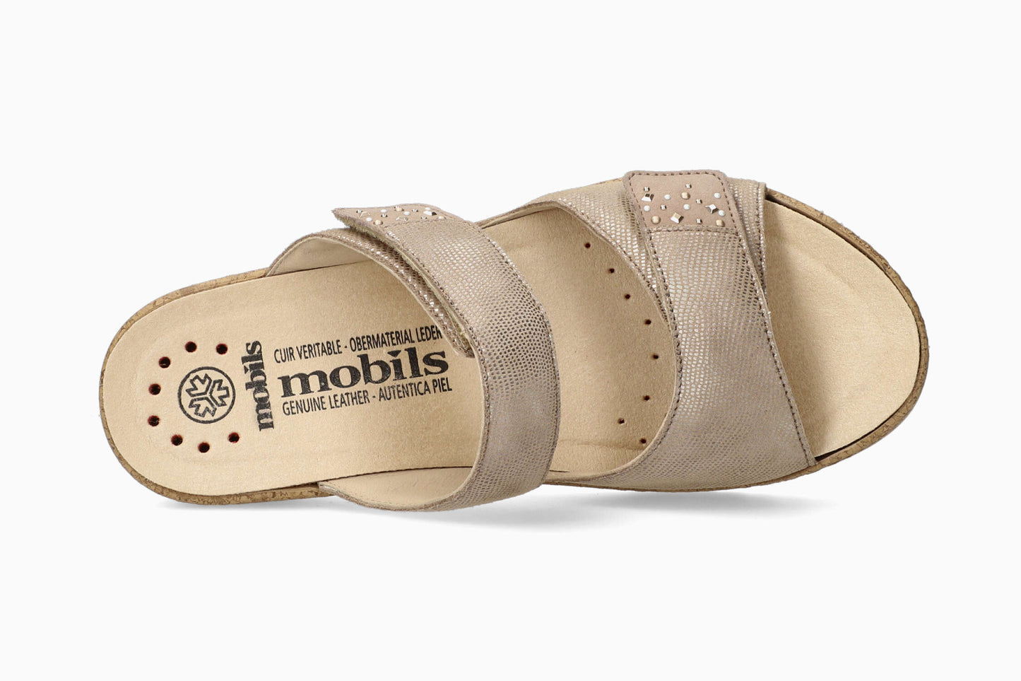 Navina - Light Taupe Women Sandals With Heel