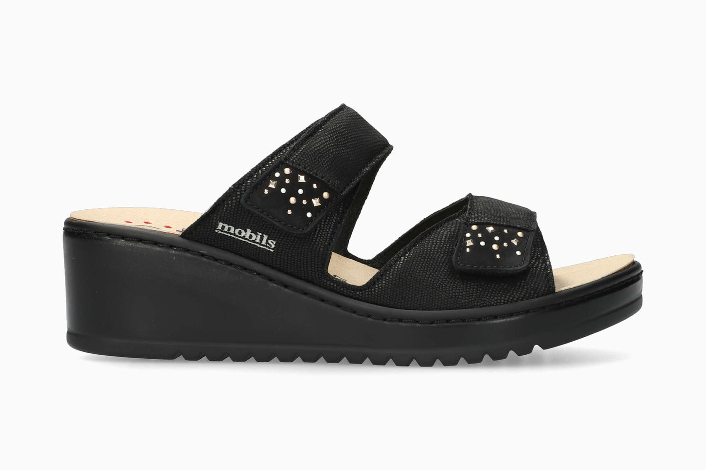 Navina - Black Women Sandals With Heel