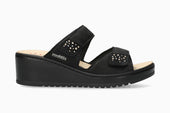 Navina - Black Women Sandals With Heel