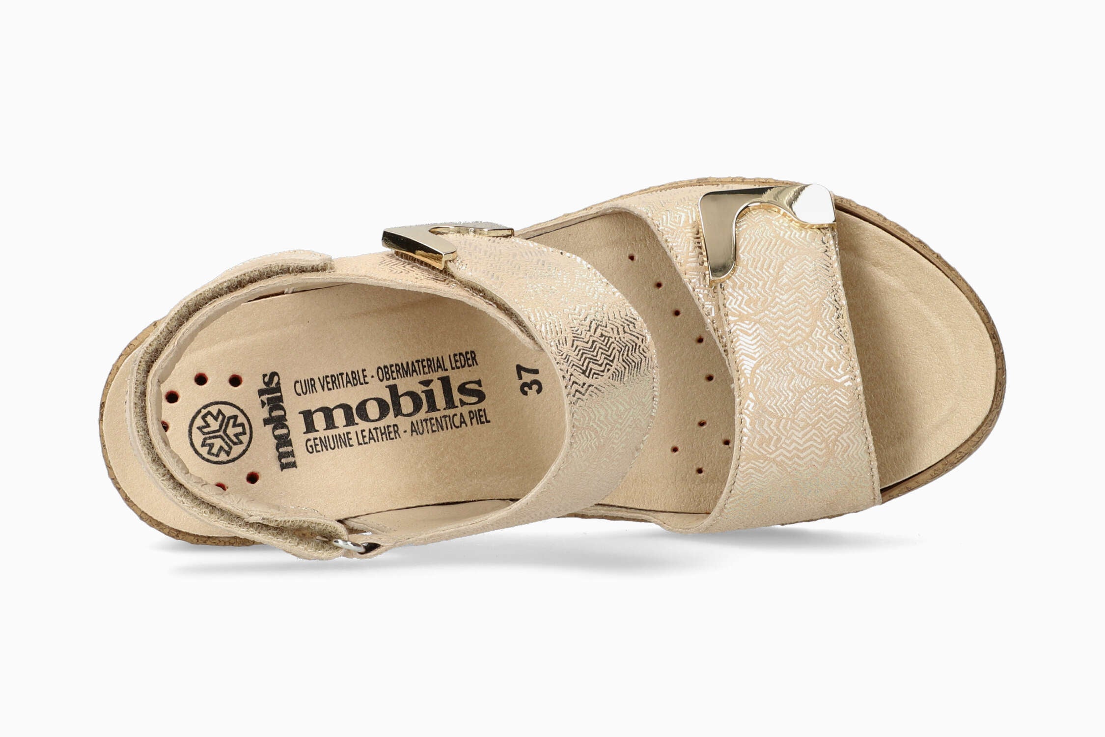 Nawel - Sand Women Sandals With Heel