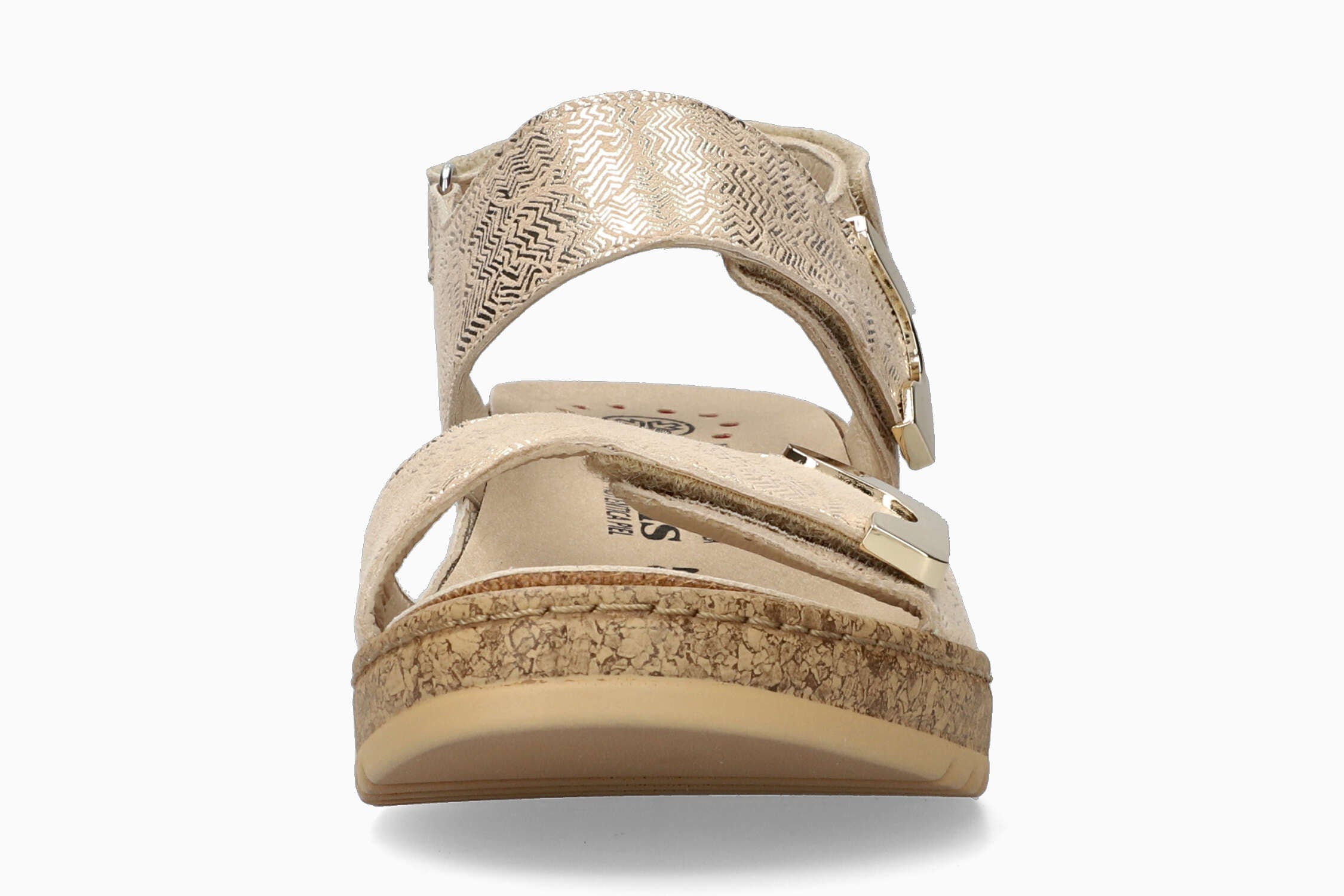Nawel - Sand Women Sandals With Heel