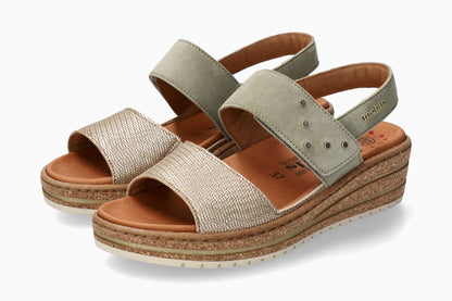 Ruth - Gold Women Sandals