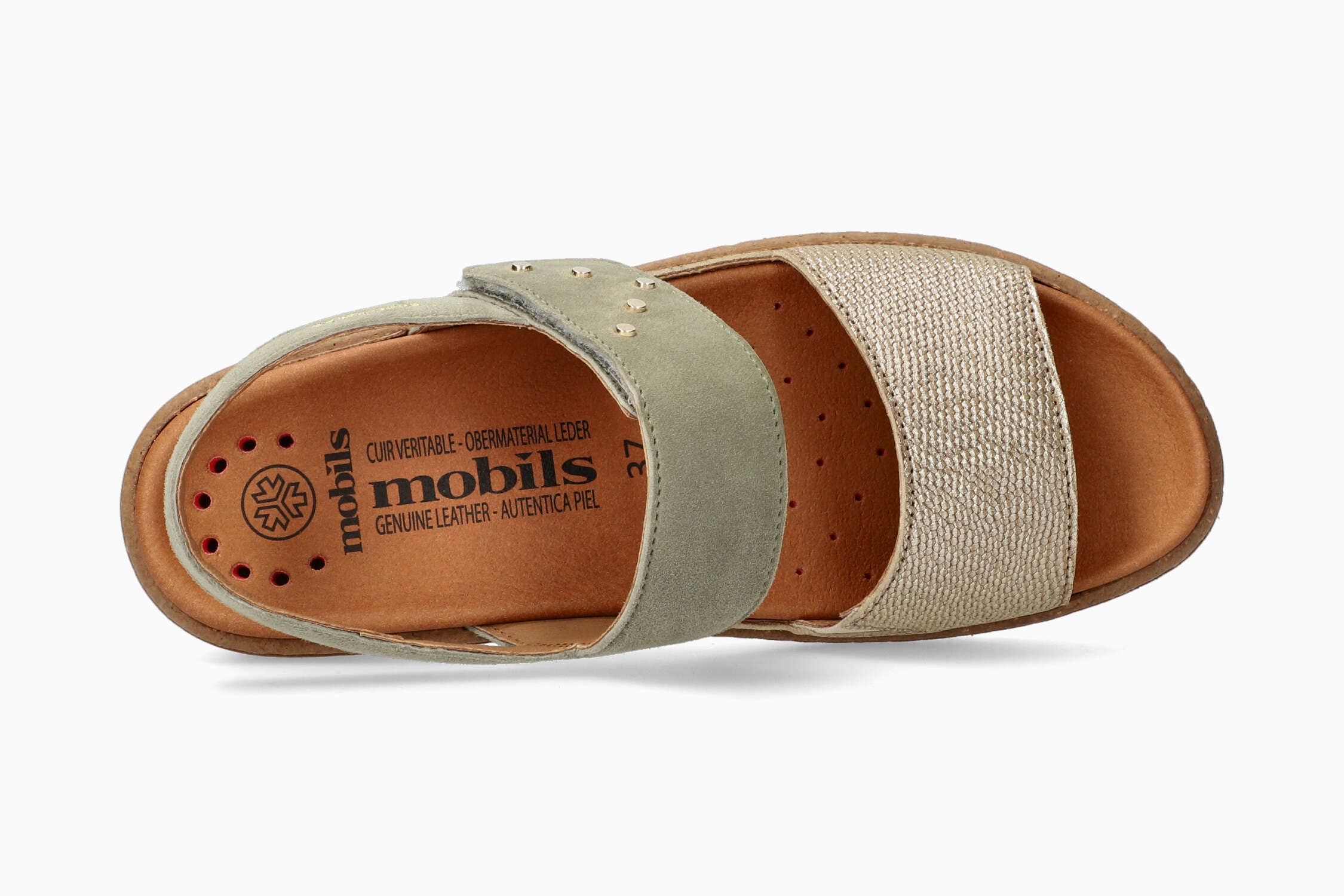 Ruth - Gold Women Sandals