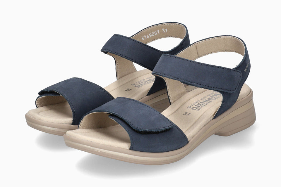 Floraline - Jeans Blue Women Sandals With Heel