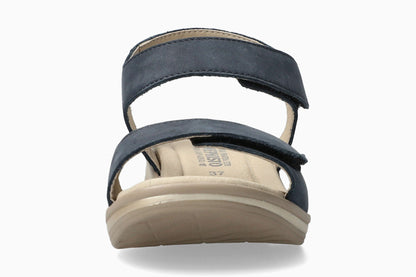 Floraline - Jeans Blue Women Sandals With Heel