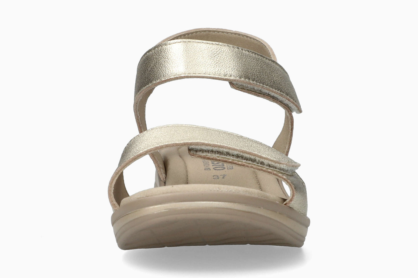 Floraline - Gold Women Sandals With Heel