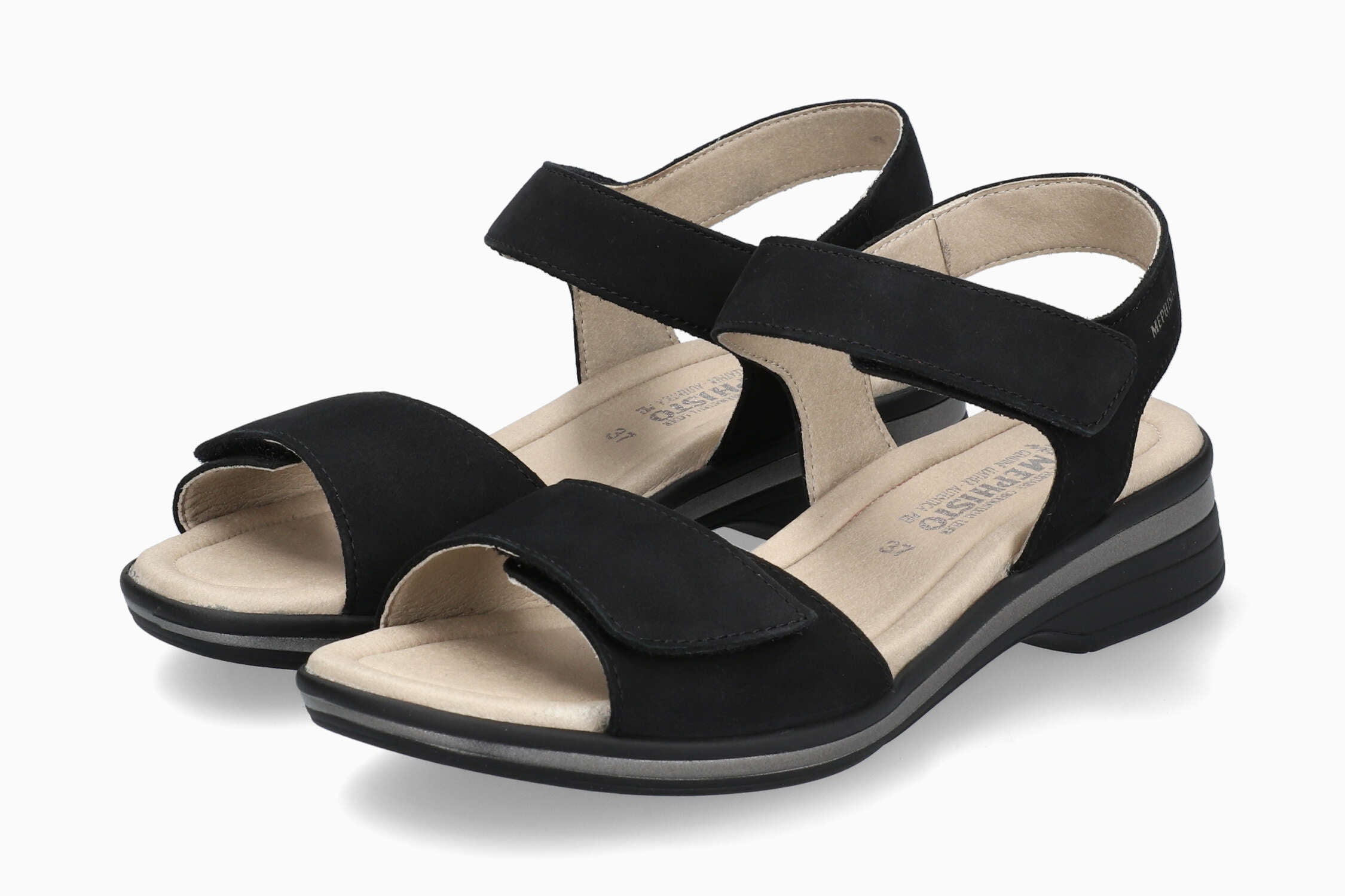 Floraline - Black Women Sandals With Heel