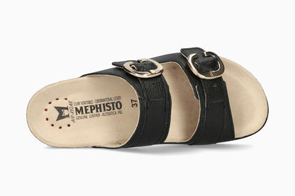 Iara - Black Women Cork Sandals