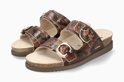 Iara - Tobacco Women Cork Sandals