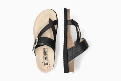 Izaora - Black Women Cork Sandals