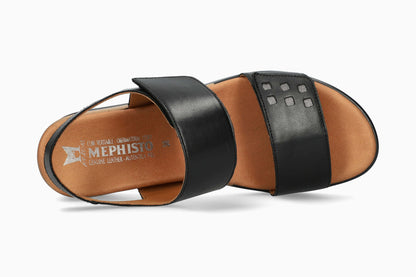 Swena N - Black Women Sandals With Heel