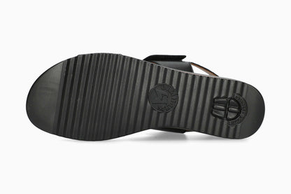 Swena N - Black Women Sandals With Heel
