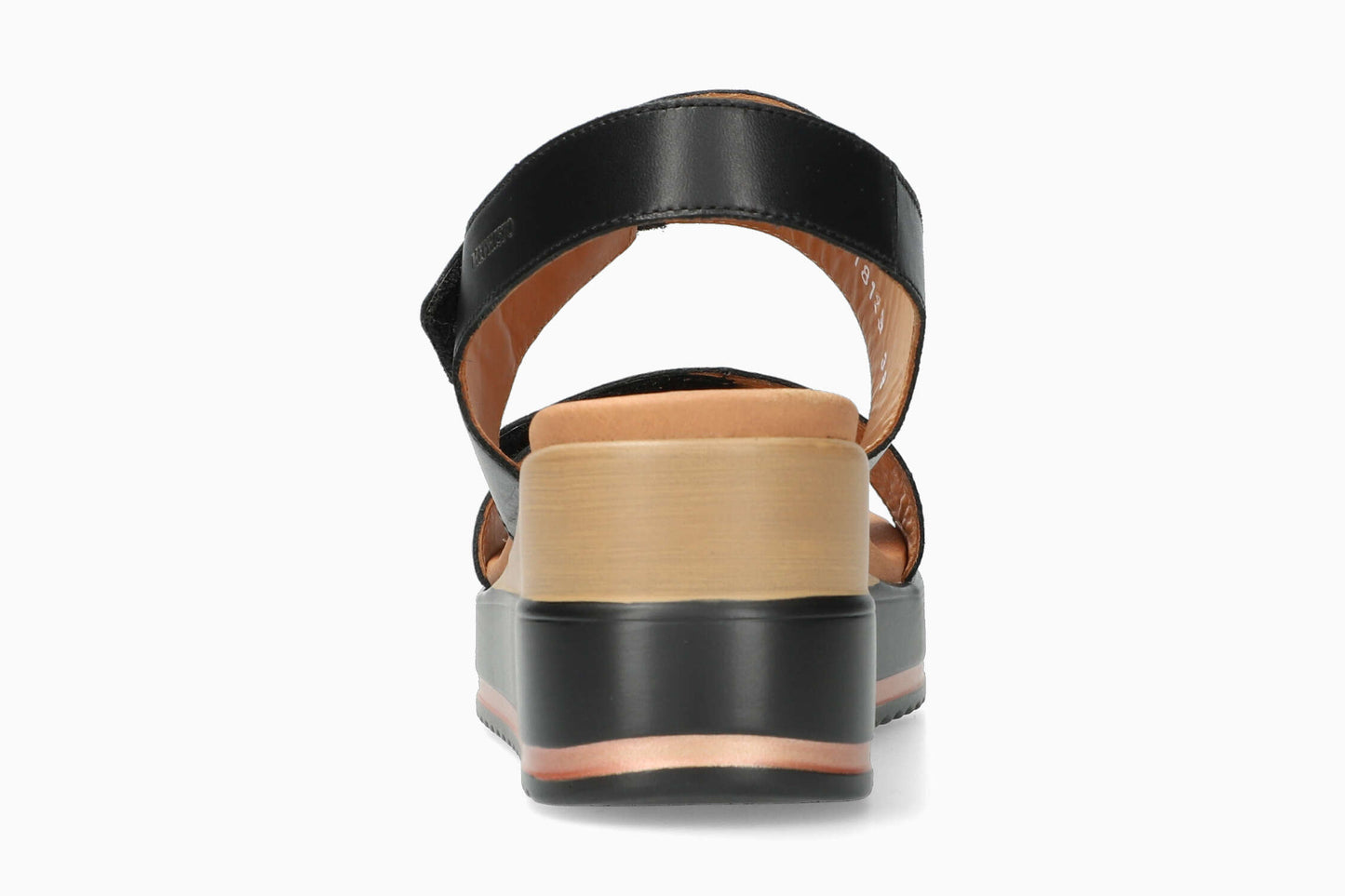 Swena N - Black Women Sandals With Heel