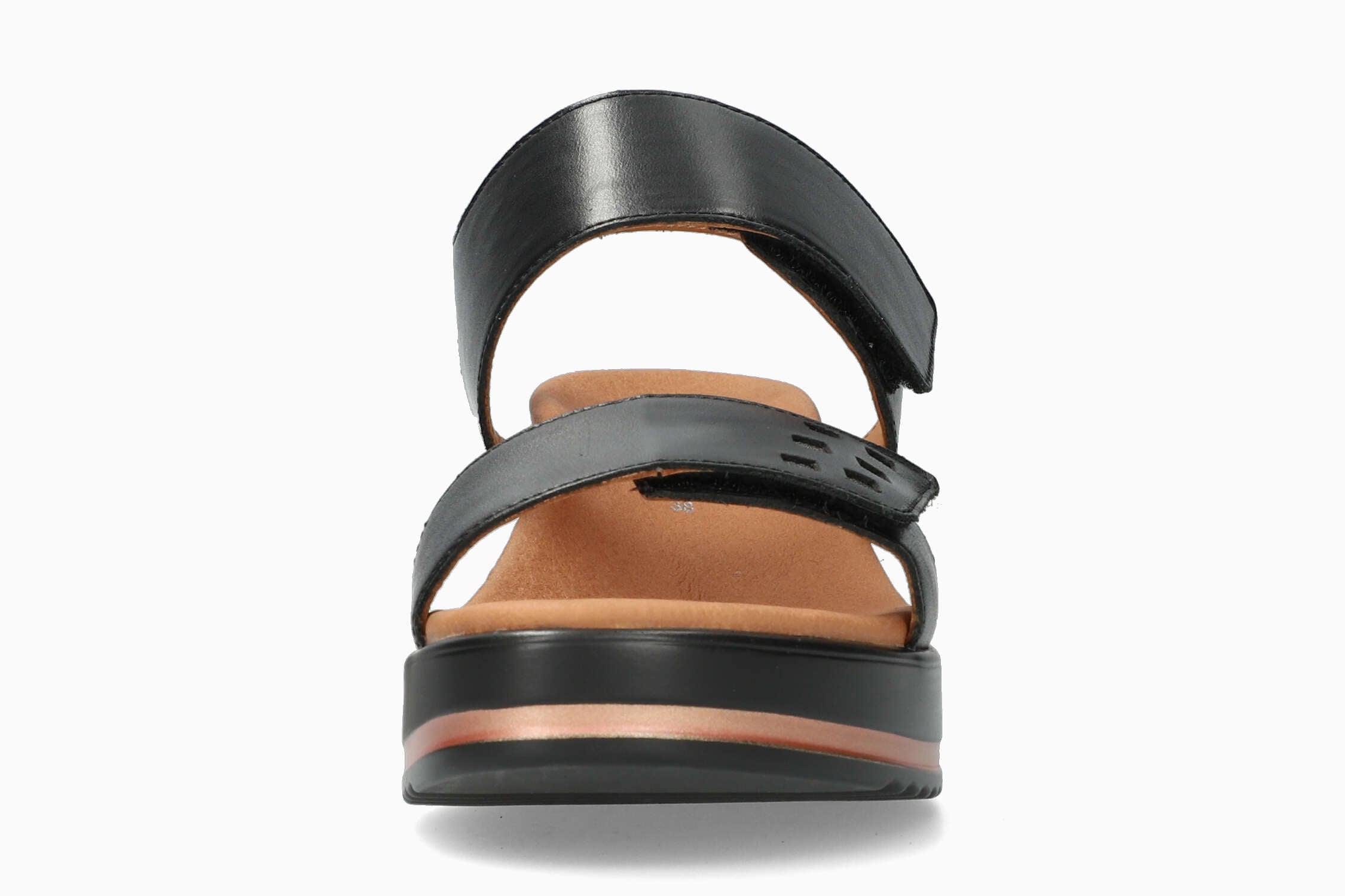 Swena N - Black Women Sandals With Heel