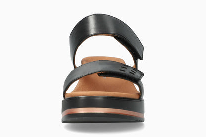 Swena N - Black Women Sandals With Heel