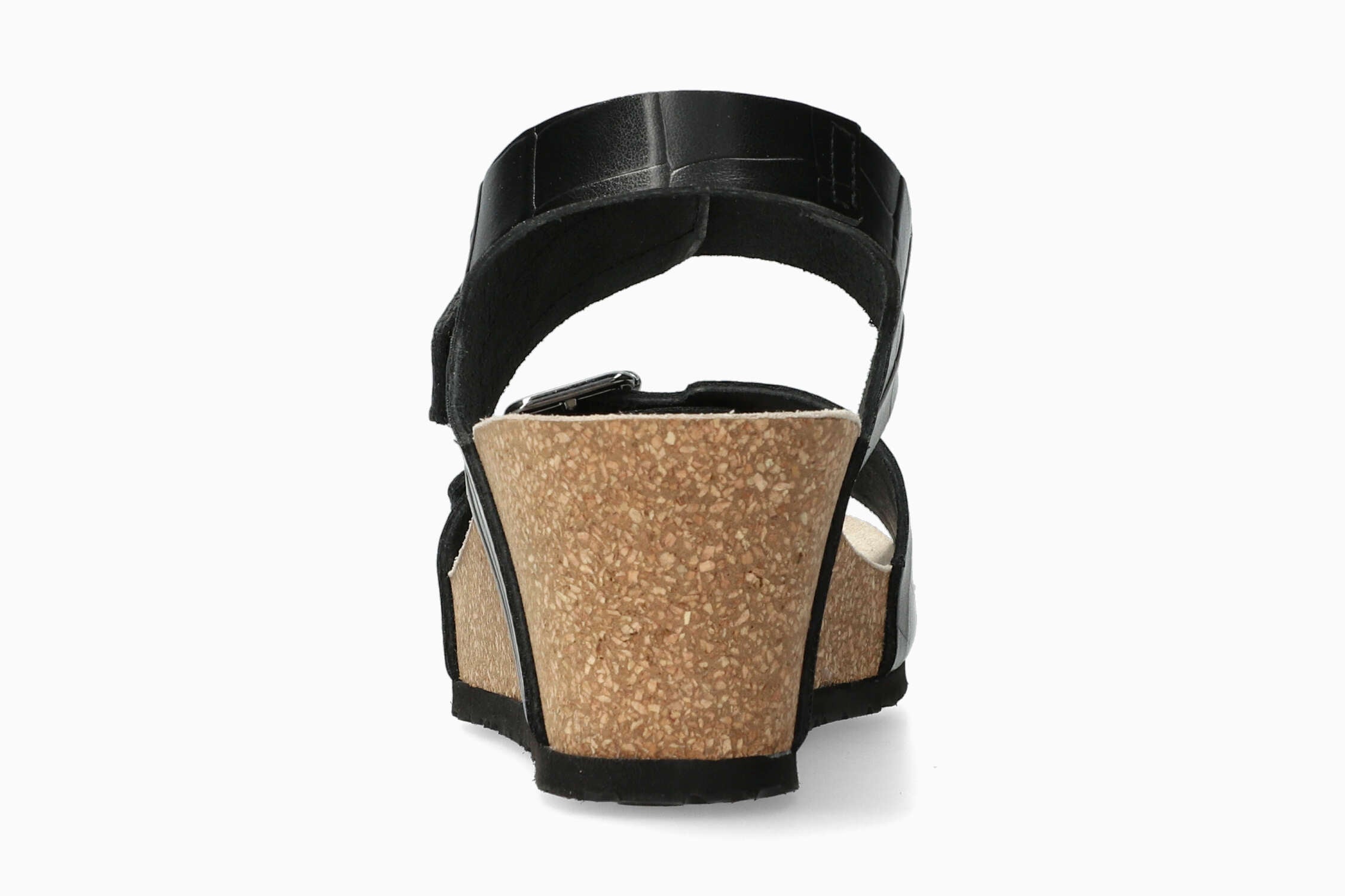 Lissandra - Black Women Cork Sandals