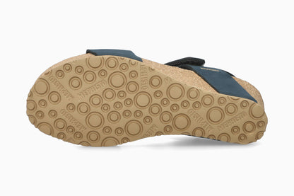 Leonore - Navy Women Cork Sandals
