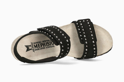 Lina - Black Women Cork Sandals