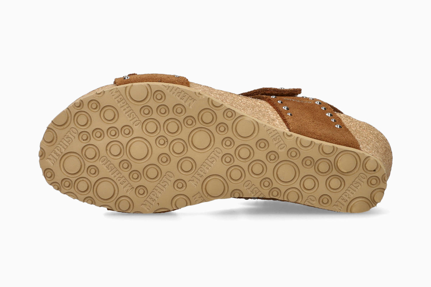 Lina - Tobacco Women Cork Sandals