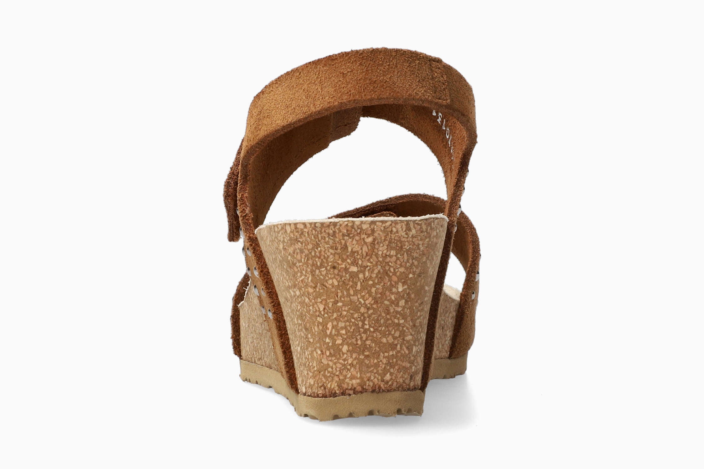 Lina - Tobacco Women Cork Sandals