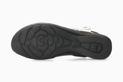 Pattie - White Women Sandals