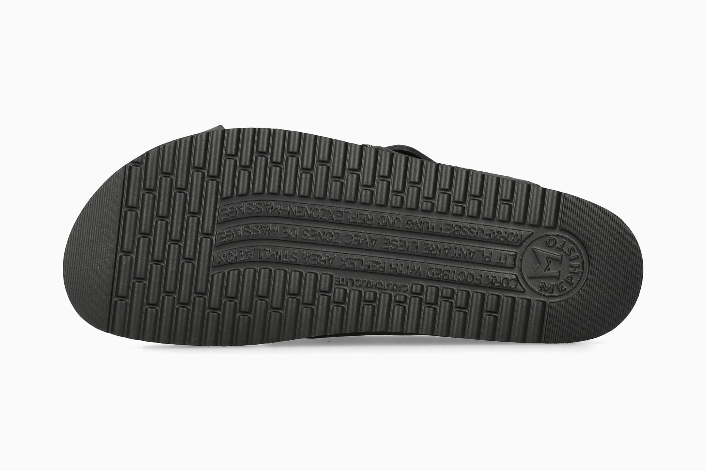 Nordine - Black Men Cork Sandals