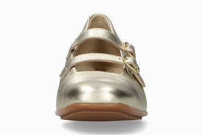 Jazie - Gold Women Ballerinas