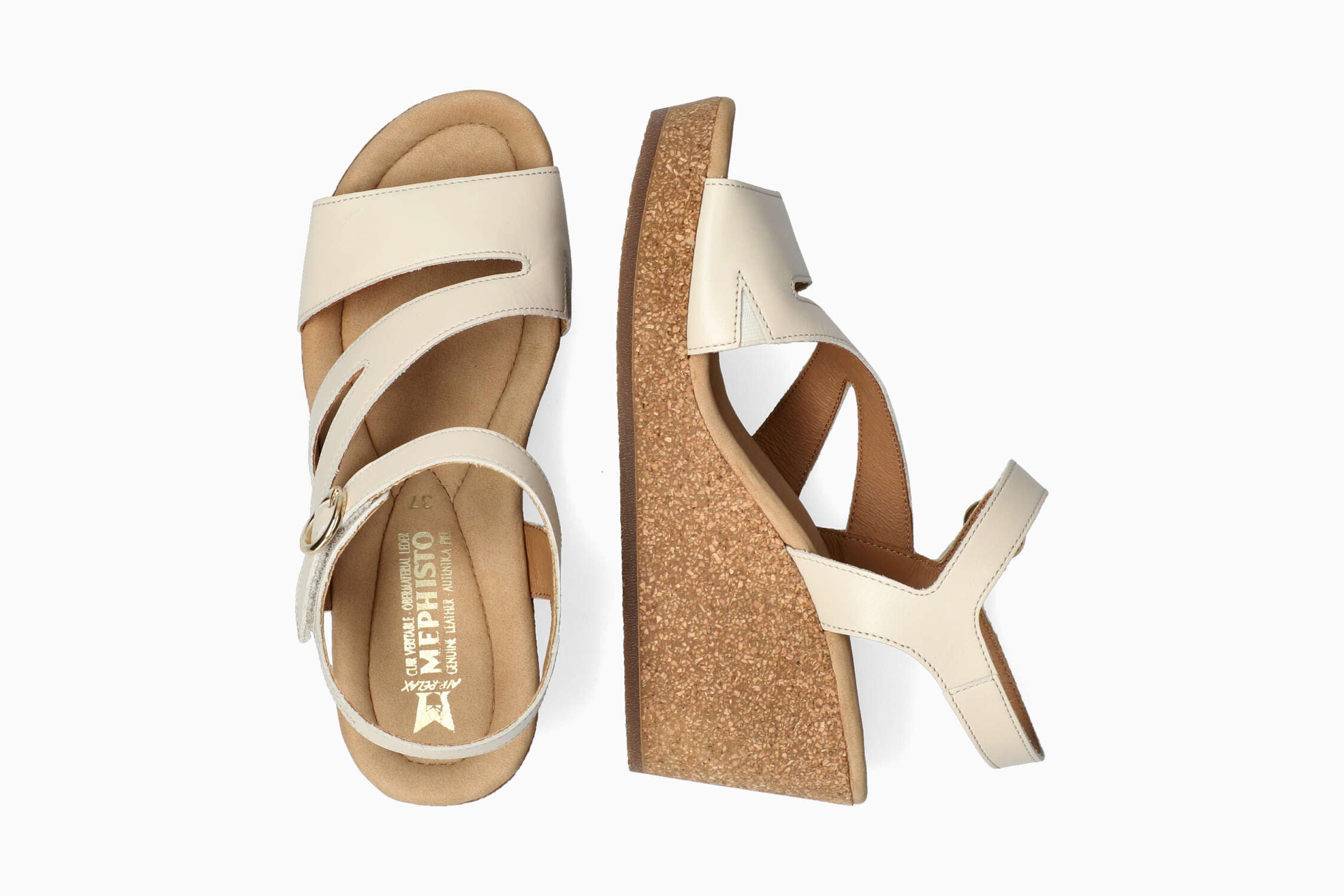 Nonnie - Fog Women Cork Sandals