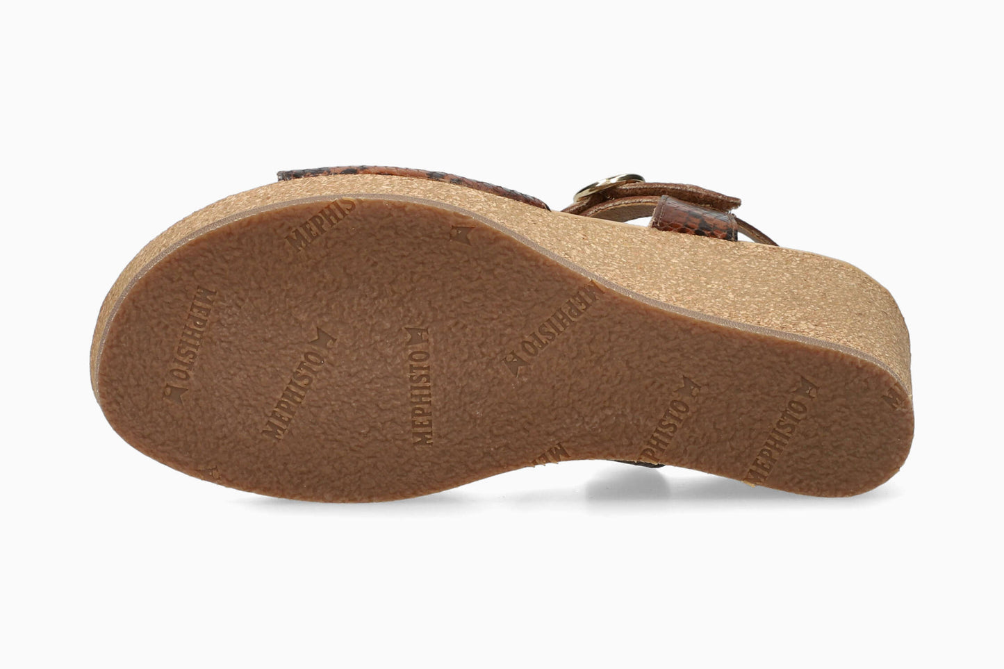 Natalya - Tobacco Women Cork Sandals