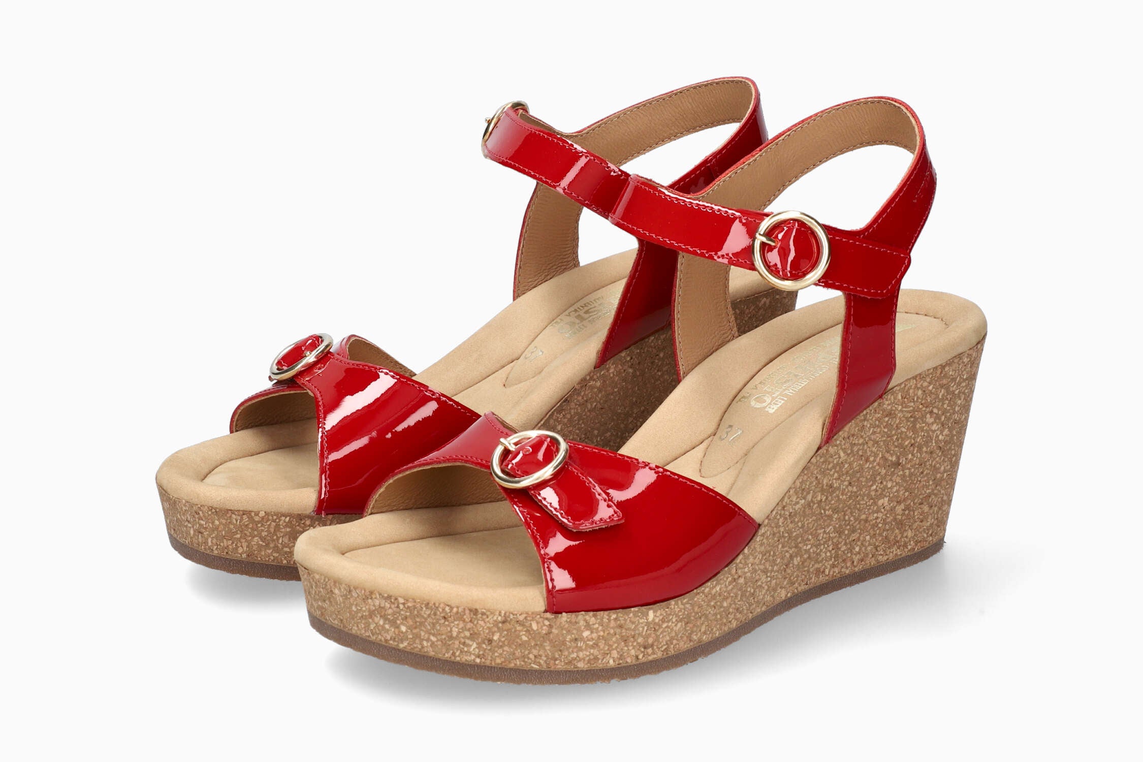 Mephisto Sandali da donna Lissandra con plateau, Etna Blu, 36 EU
